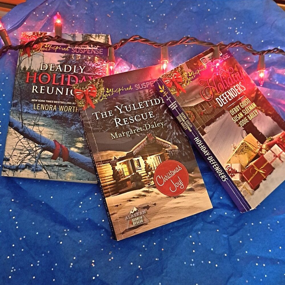 3 Books. Holiday Defenders, Deadly Holiday Reunion,Yuletide Rescue,Love Suspense